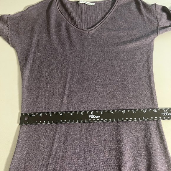 My Tribe Tunic Sweater Womens Small Gray Alpaca Wool Asymmetrical Long Sleeve - Picture 12 of 14